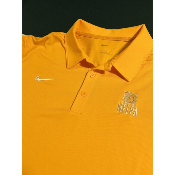 *RARE* Nike NFLPA Short Sleeve Dri Fit Polo Shirt LARGE Players NFL Football - Picture 1 of 6